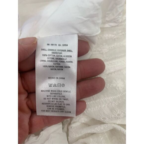 First Monday Anthropologie Eyelet Dress Size S - Picture 10 of 12